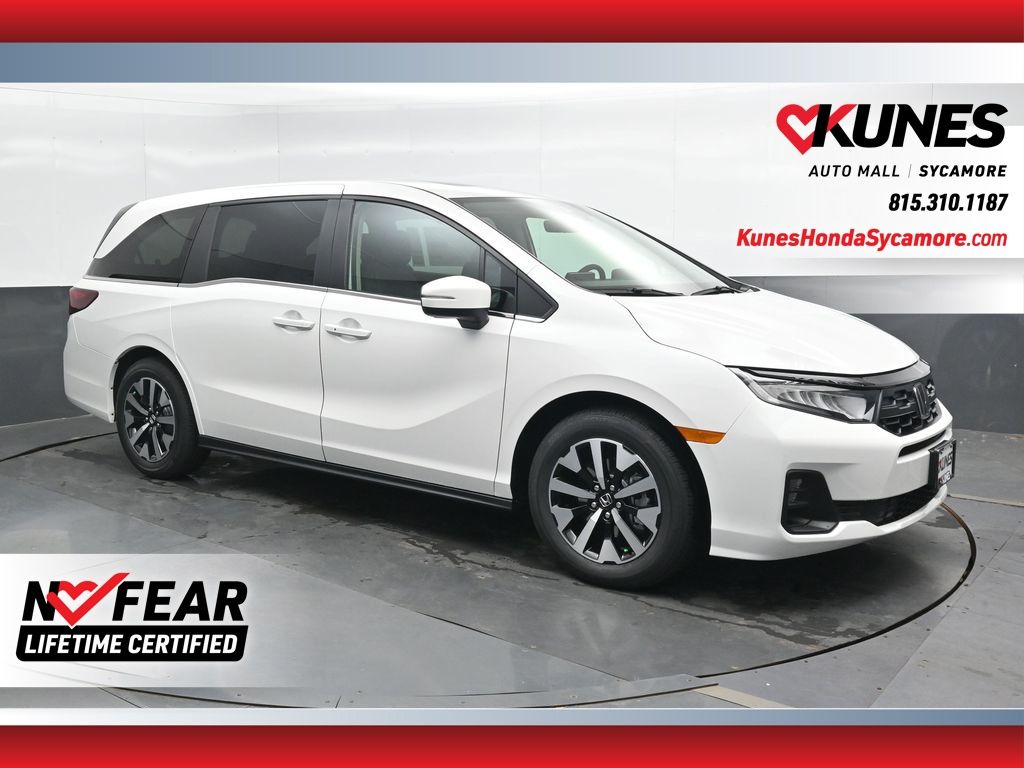 Platinum White Pearl 2026 Honda Odyssey Minivan Front-Wheel Drive Automatic