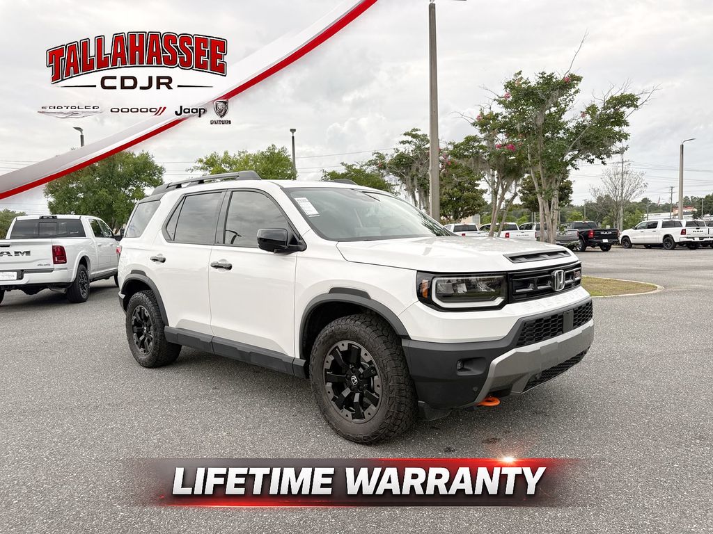 Platinum White 2026 Honda Passport SUV / Crossover All-Wheel Drive Automatic