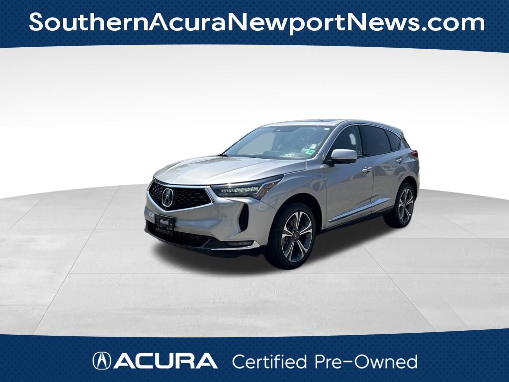 Silver 2023 Acura RDX SUV / Crossover All-Wheel Drive Automatic