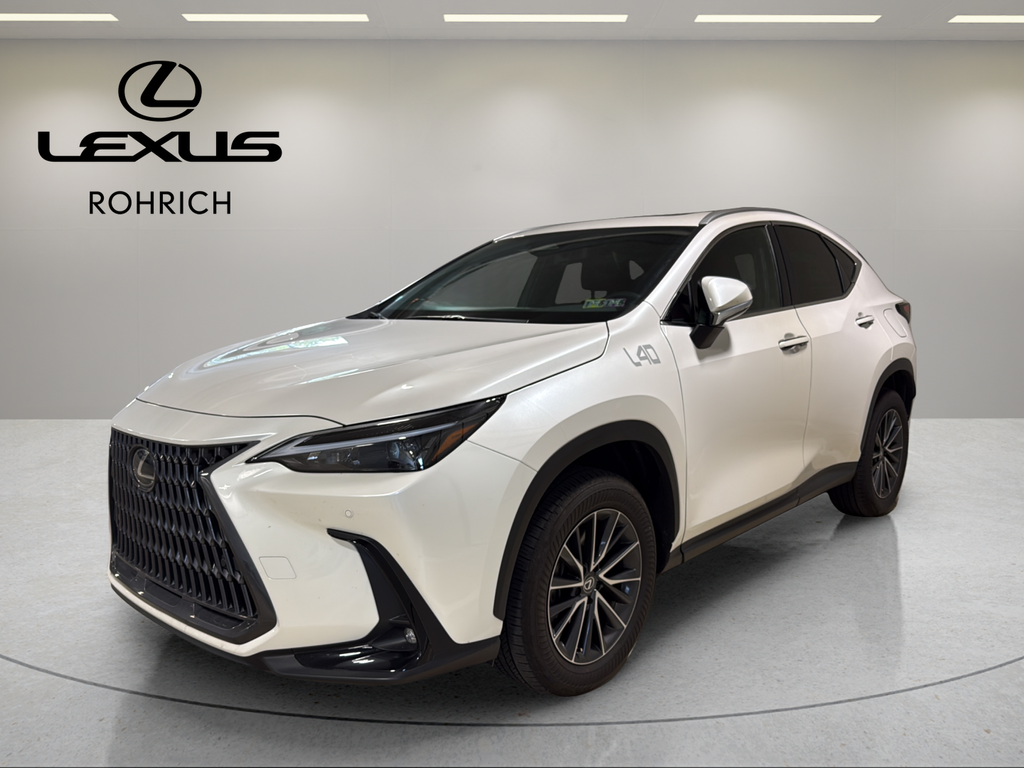 Eminent White Pearl 2025 Lexus NX Hybrid SUV / Crossover All-Wheel Drive Continuously Variable Transmission