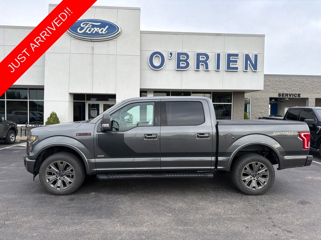 Gray (Magnetic) 2017 Ford F-150 Pickup Truck Four-Wheel Drive Automatic