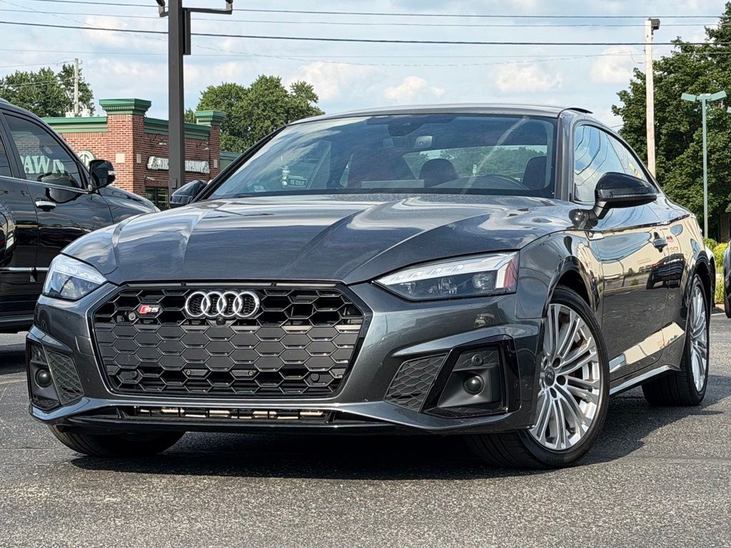 Gray 2020 Audi S5 Coupe All-Wheel Drive 8-Speed Automatic