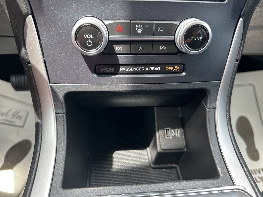 2022 Stone Blue Metallic Ford Edge SEL AWD SUV