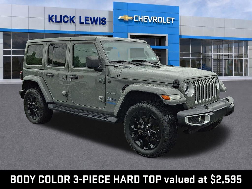 2021 Jeep Wrangler Unlimited Sahara 4xe Gray at Bob Ruth Ford