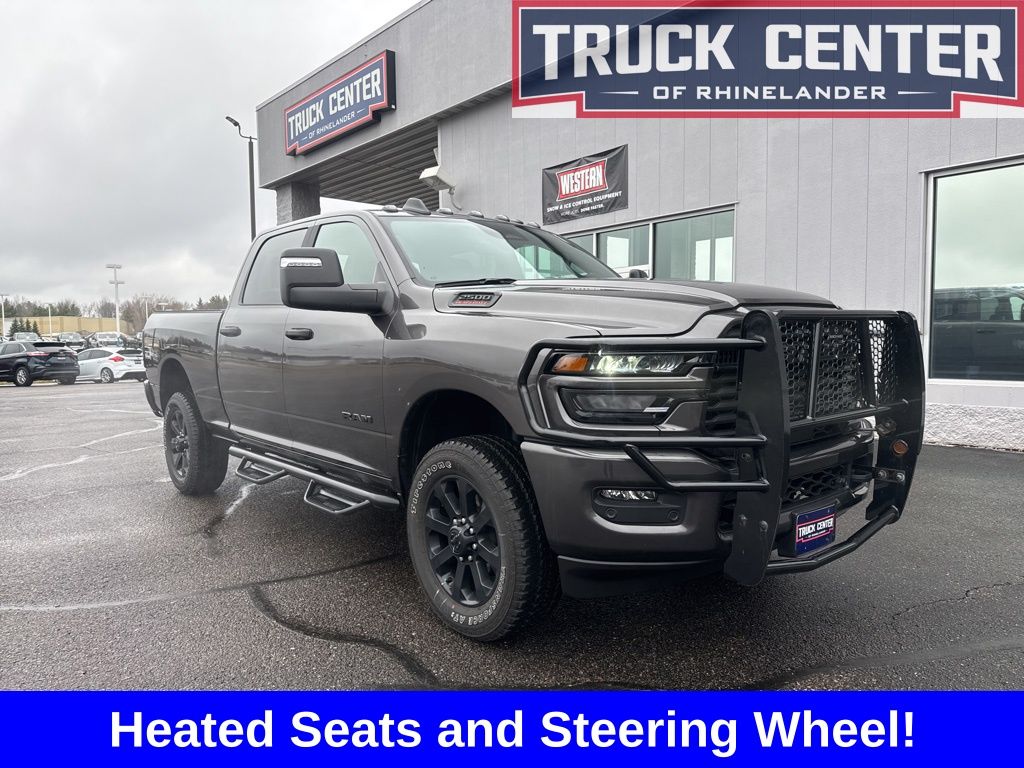 Gray (Granite Crystal Metallic Clearcoat) 2026 RAM 2500 Big Horn Crew Cab 4WD Pickup Truck Four-Wheel Drive 8-Speed Automatic