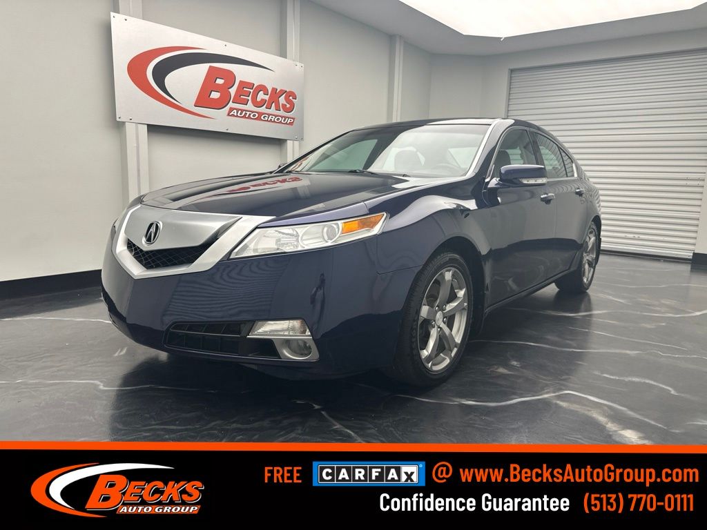 Blue 2009 Acura TL Sedan  5-Speed Automatic