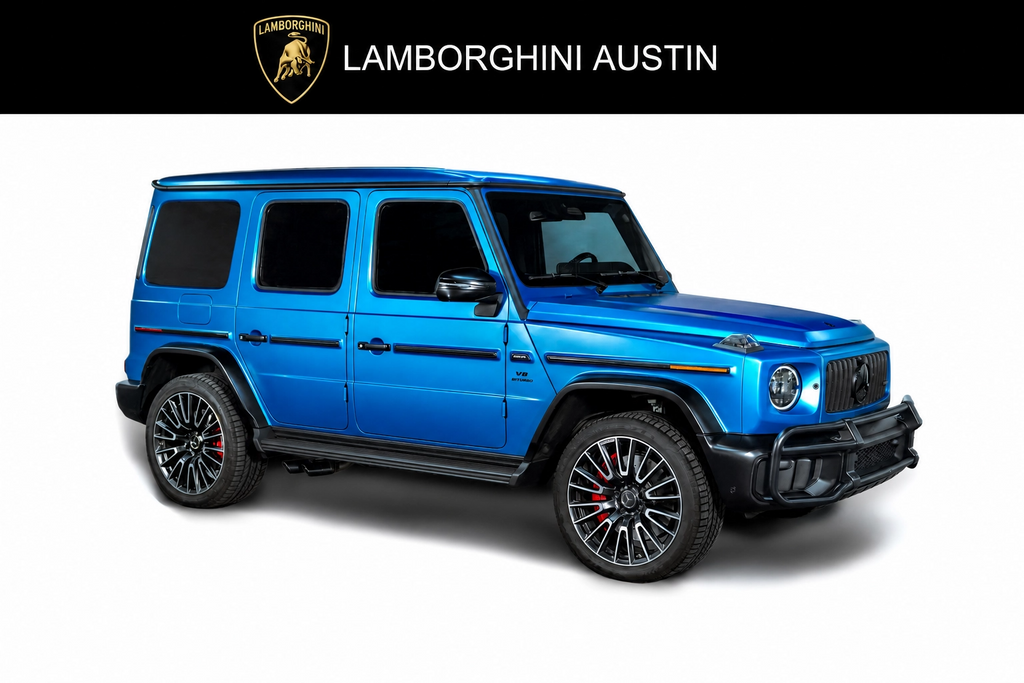 MANUFAKTUR Hyper Blue Magno 2025 Mercedes-Benz G-Class SUV / Crossover All-Wheel Drive 9-Speed Automatic
