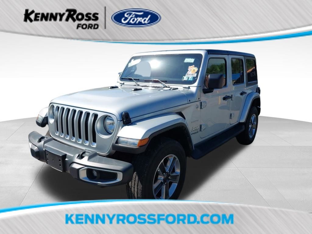 Silver Zynith Clearcoat 2022 Jeep Wrangler SUV / Crossover Four-Wheel Drive 6-Speed Manual