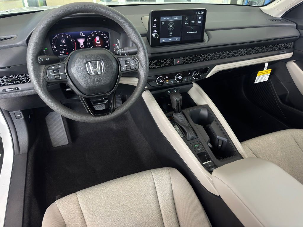 2026 Honda Accord LX White at Community Honda