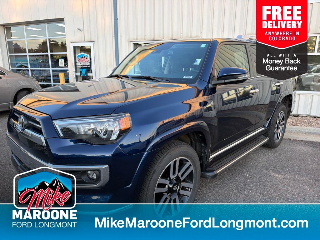 Nautical Blue Metallic 2023 Toyota 4Runner SUV / Crossover All-Wheel Drive 5-Speed Automatic