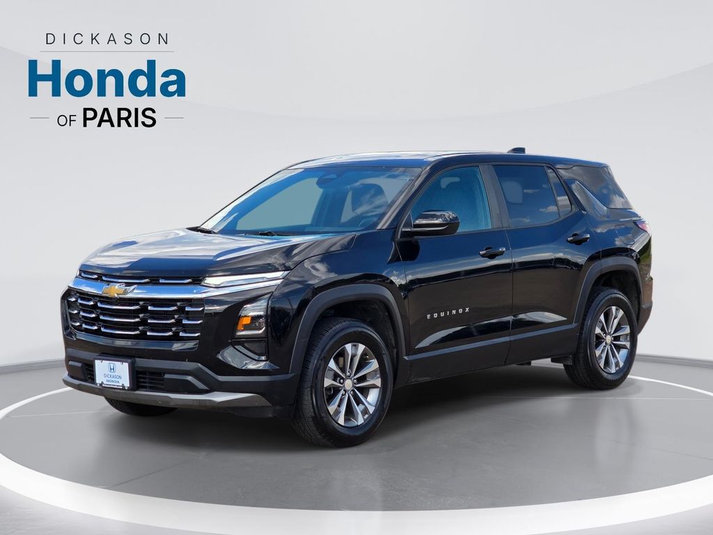 Black Metallic 2026 Chevrolet Equinox SUV / Crossover Front-Wheel Drive Continuously Variable Transmission