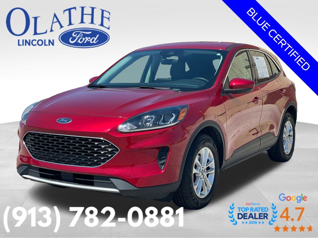 Rapid Red Metallic Tinted Clearcoat 2021 Ford Escape SE AWD SUV / Crossover All-Wheel Drive 8-Speed Automatic