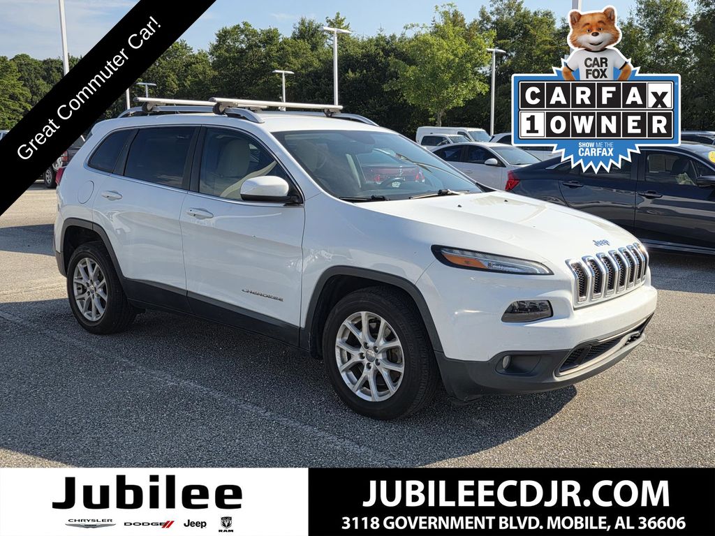 Bright White Clearcoat 2015 Jeep Cherokee SUV / Crossover Front-Wheel Drive 9-Speed Automatic