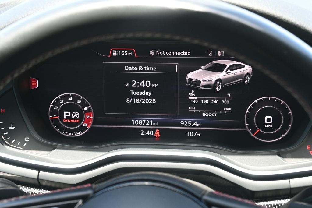 2019 Audi S5 Sportback Premium Plus White at Big Star Chrysler Jeep Dodge Ram 