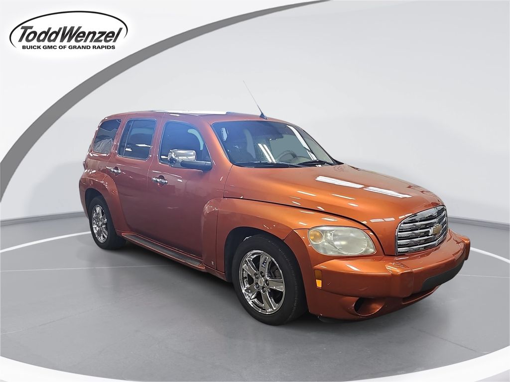 Sunburst Orange II Metallic 2008 Chevrolet HHR Wagon Front-Wheel Drive 4-Speed Automatic