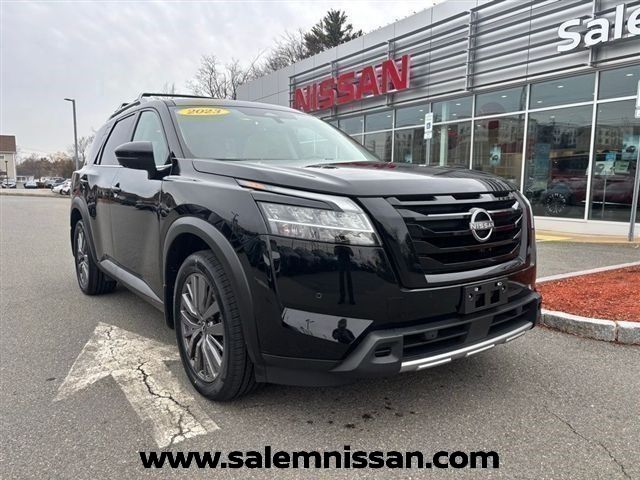 Super Black 2023 Nissan Pathfinder SL 4WD SUV / Crossover All-Wheel Drive 9-Speed Automatic