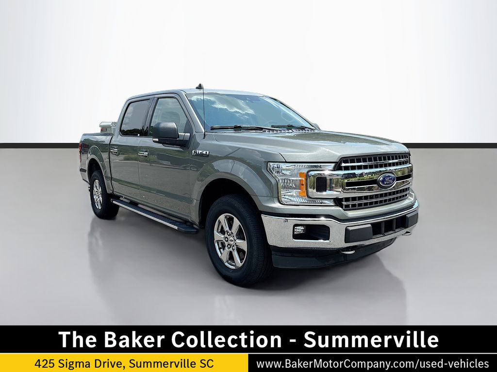 Silver Spruce Metallic 2019 Ford F-150 Pickup Truck Four-Wheel Drive Automatic