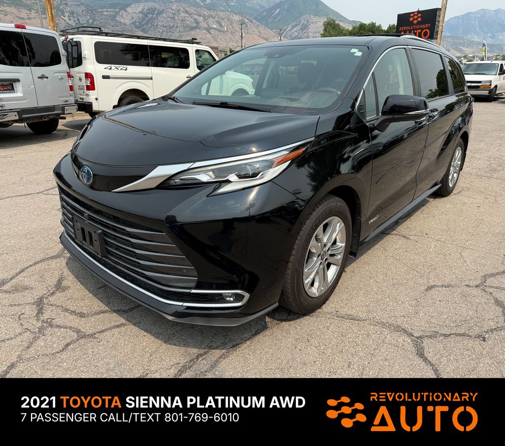 2021 Toyota Sienna Platinum 7-Passenger AWD
