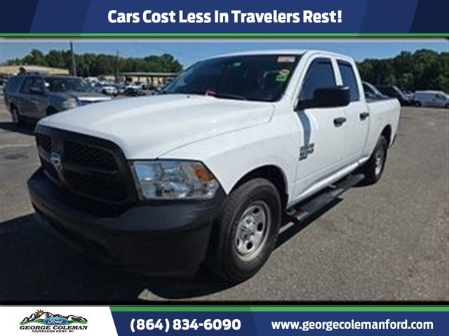 Bright White Clearcoat 2023 RAM 1500 Classic Tradesman Quad Cab RWD Pickup Truck 4X2 8-Speed Automatic
