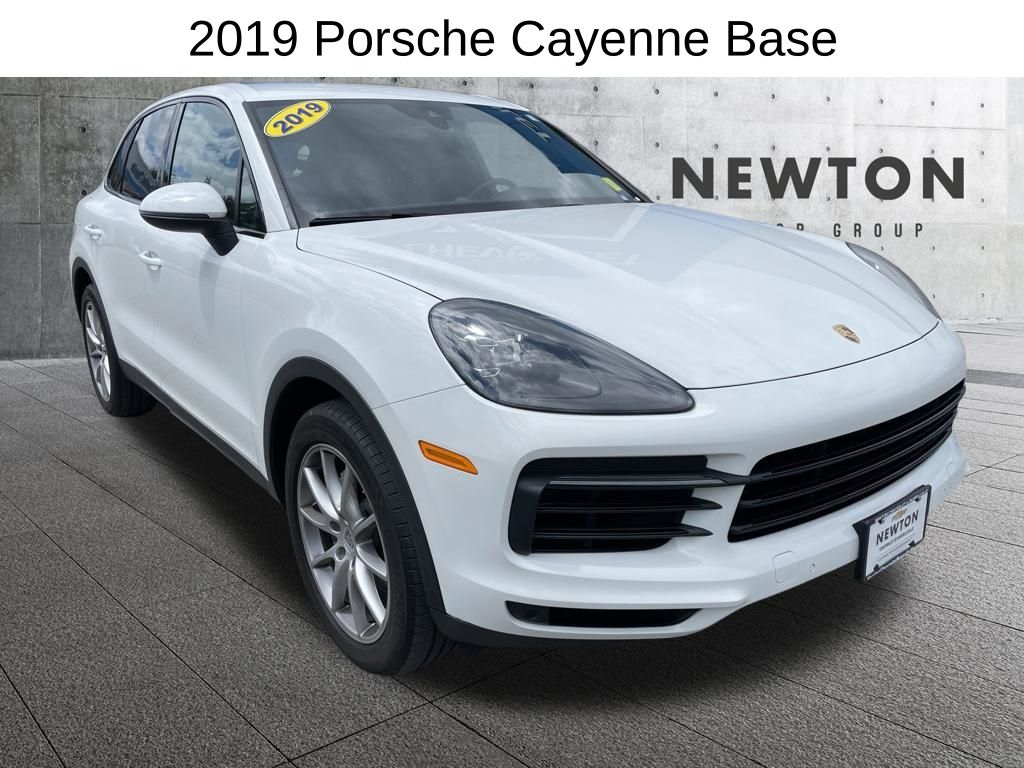 White 2019 Porsche Cayenne SUV / Crossover All-Wheel Drive 8-Speed Automatic