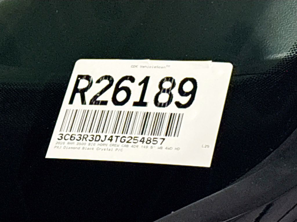 2026 Ram 3500 Big Horn