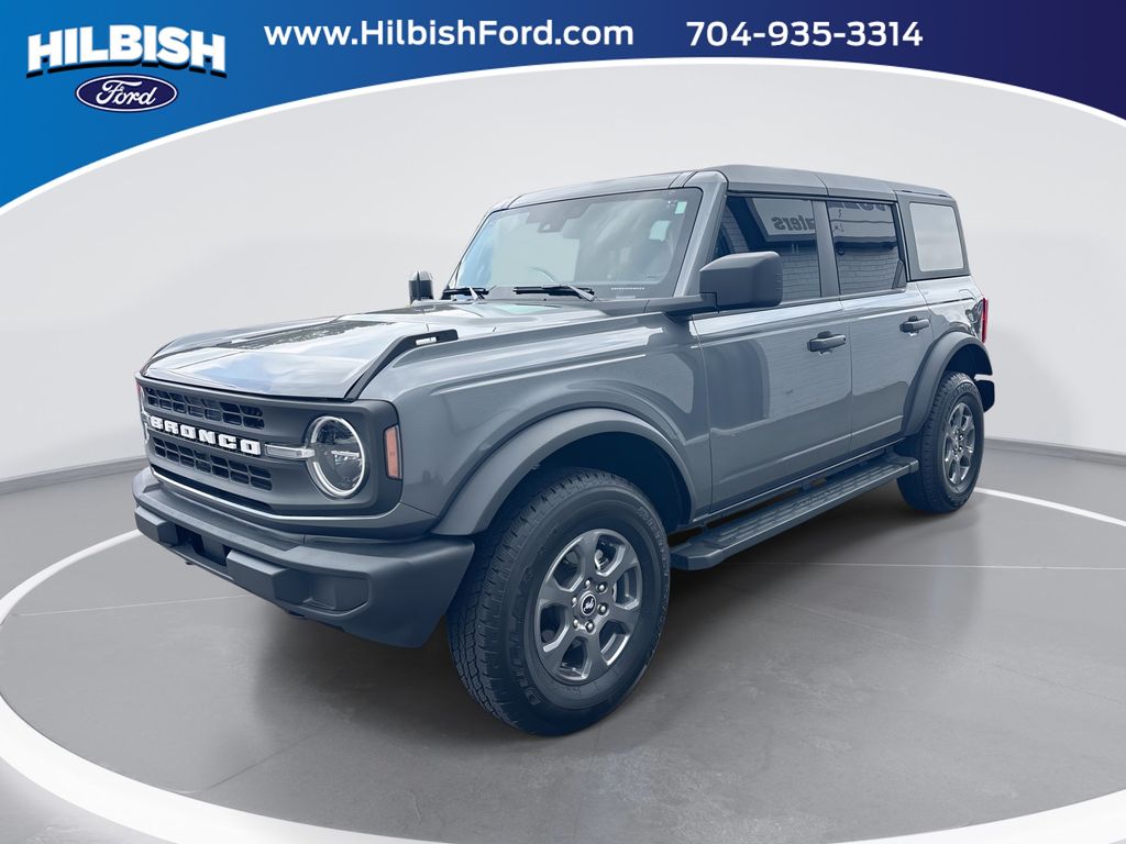 Carbonized Gray Metallic 2025 Ford Bronco Big Bend 4-Door 4WD SUV / Crossover Four-Wheel Drive Automatic