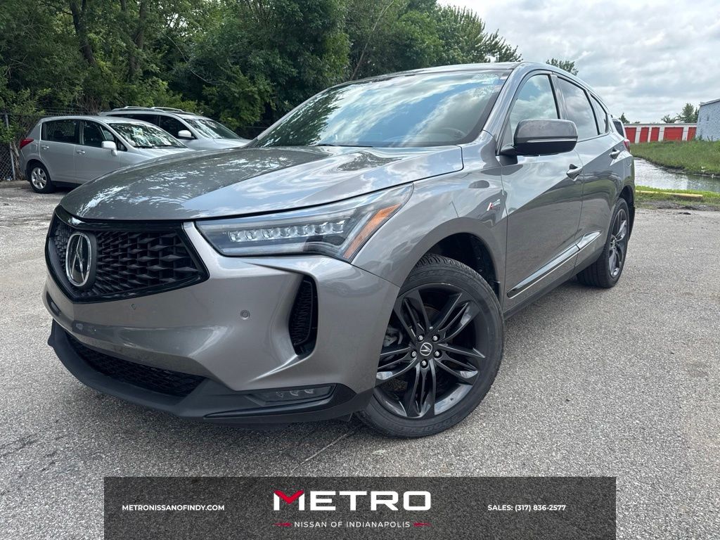 Gray 2023 Acura RDX SUV / Crossover All-Wheel Drive Automatic