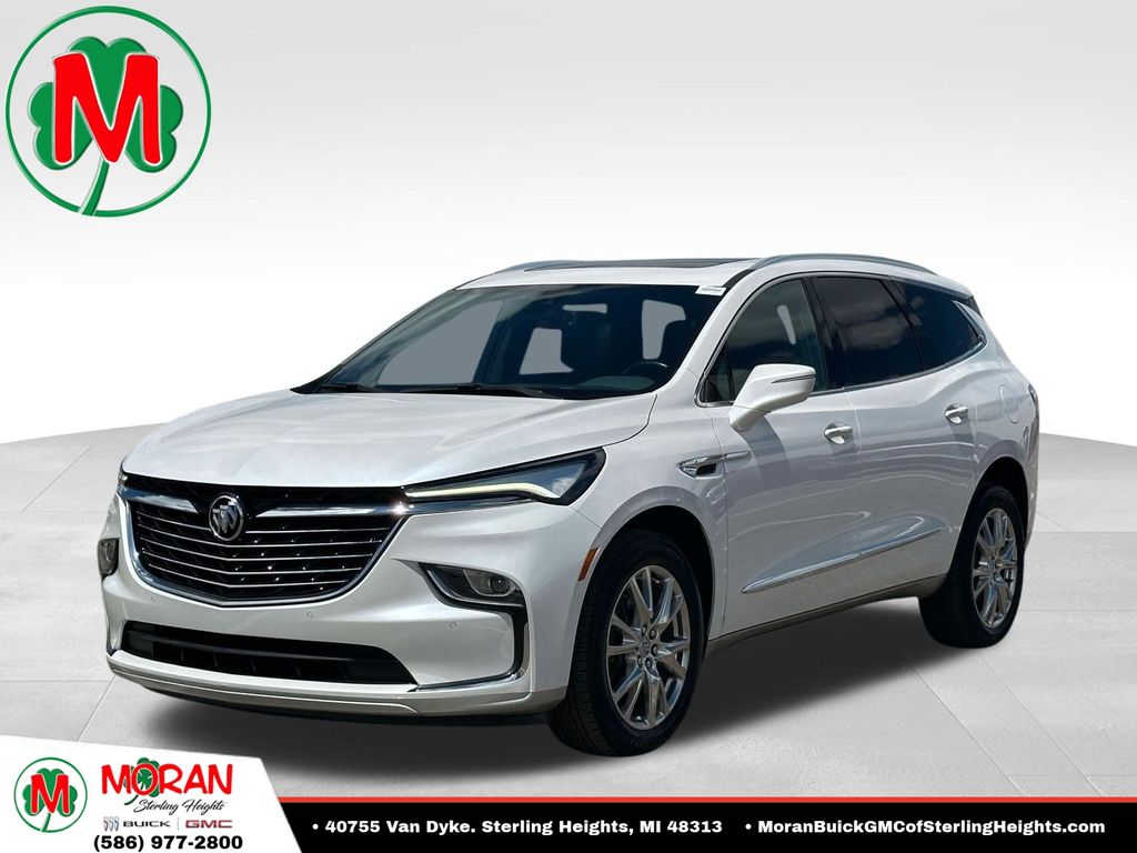White Frost 2024 Buick Enclave SUV / Crossover Four-Wheel Drive 9-Speed Automatic