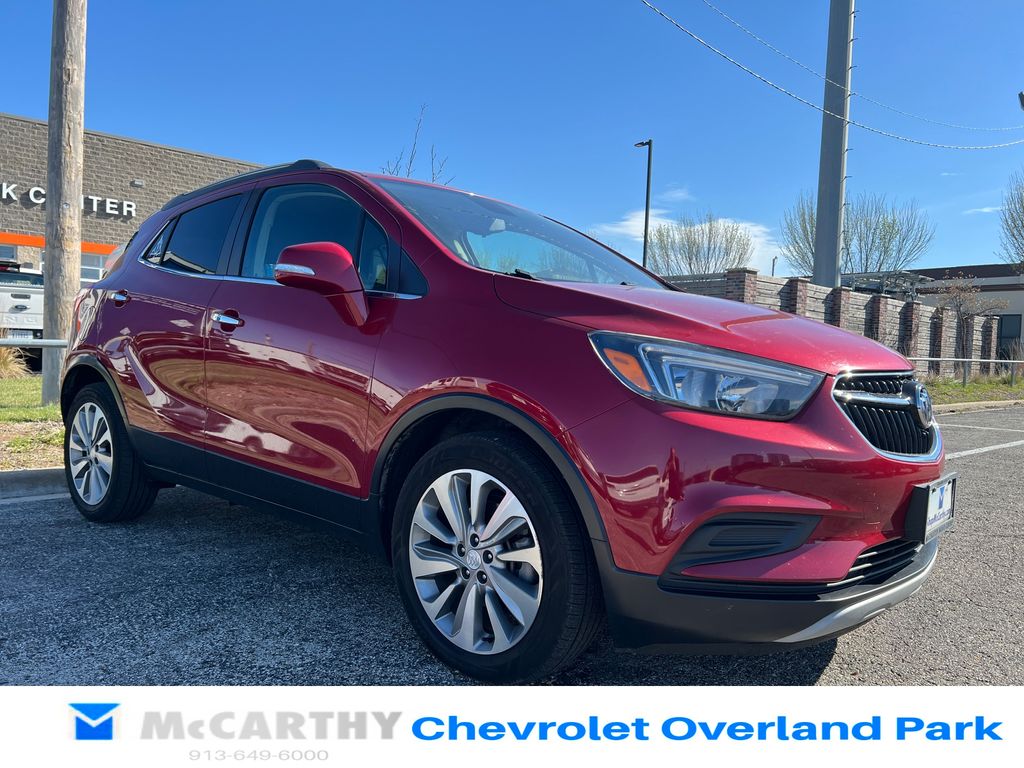 Winterberry Red Metallic 2018 Buick Encore Preferred FWD SUV / Crossover Front-Wheel Drive 6-Speed Automatic Overdrive
