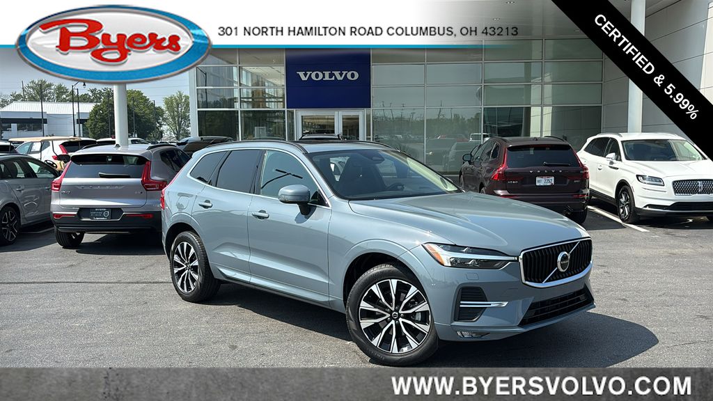 Thunder Gray Metallic 2023 Volvo XC60 SUV / Crossover All-Wheel Drive Automatic