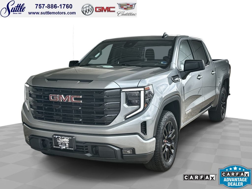 Sterling Metallic 2024 GMC Sierra 1500 Pickup Truck Four-Wheel Drive 8-Speed Automatic