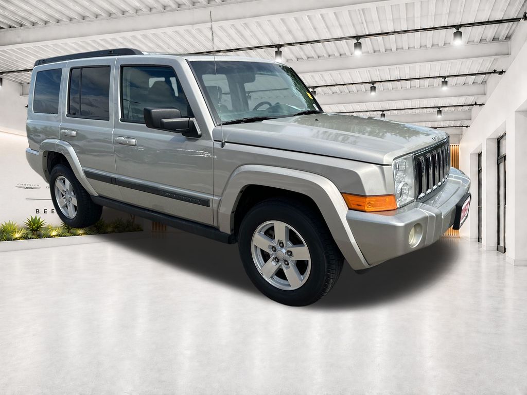 Light Graystone Pearlcoat 2008 Jeep Commander SUV / Crossover 4X2 5-Speed Automatic