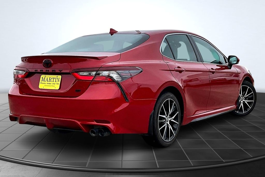 2023 Toyota Camry SE Red at Don McGill Toyota