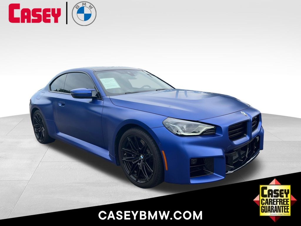 Frozen Portimao Blue II Metallic 2024 BMW M2 Coupe Rear-Wheel Drive 6-Speed Manual