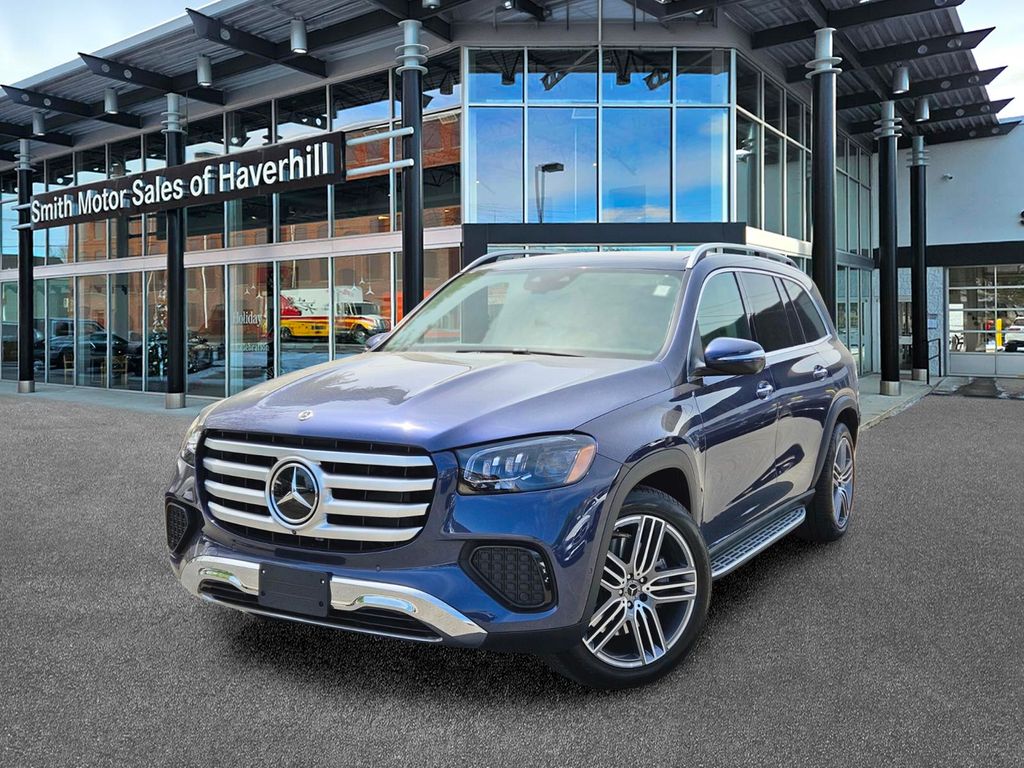 Blue 2025 Mercedes-Benz GLS SUV / Crossover All-Wheel Drive 9-Speed Automatic