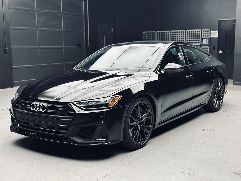 Black Metallic 2023 Audi S7 Sedan All-Wheel Drive 8-Speed Automatic