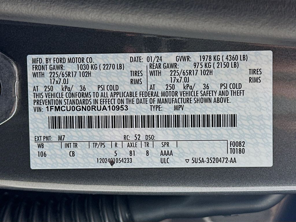 Thumbnail: 2024 Ford Escape - 32