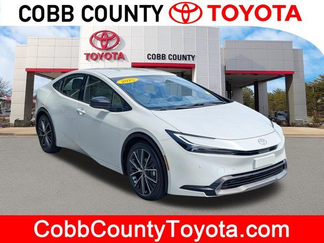 Pearl 2025 Toyota Prius Hatchback Front-Wheel Drive Continuously Variable Transmission
