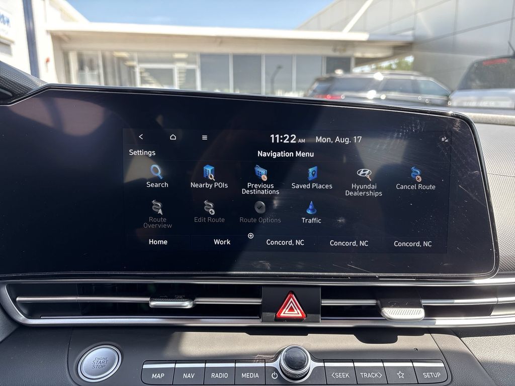 Used 2025 Intense Blue Hyundai SEL Convenience image 20