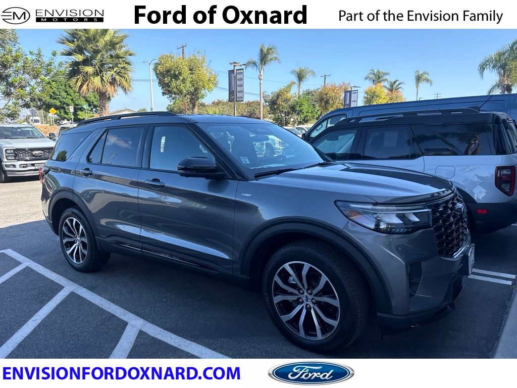 Gray Metallic 2025 Ford Explorer SUV / Crossover All-Wheel Drive Automatic