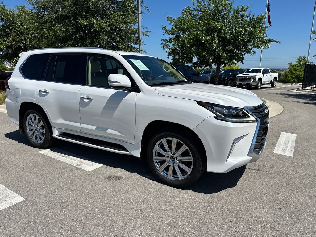 White Pearl 2020 Lexus LX SUV / Crossover 8-Speed Automatic
