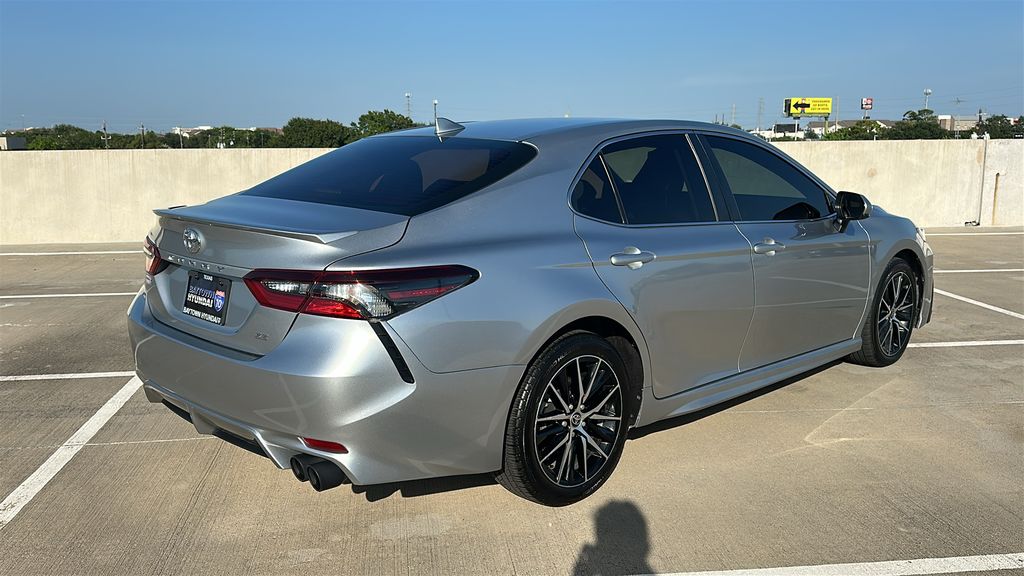 2021 Toyota Camry SE Silver at DeMontrond Gulf Freeway