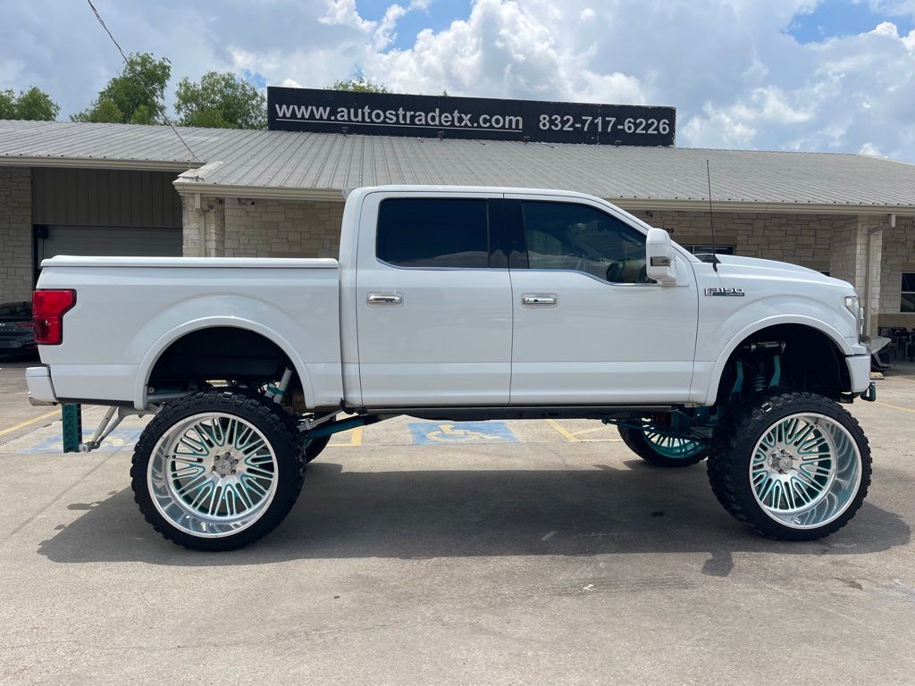 2015 Ford F-150 Lariat White at Baytown Hyundai