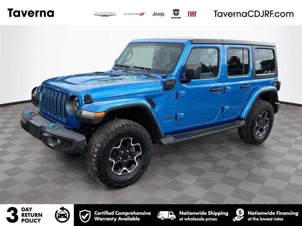 Blue Pearl 2023 Jeep Wrangler 4xe SUV / Crossover Four-Wheel Drive 8-Speed Automatic