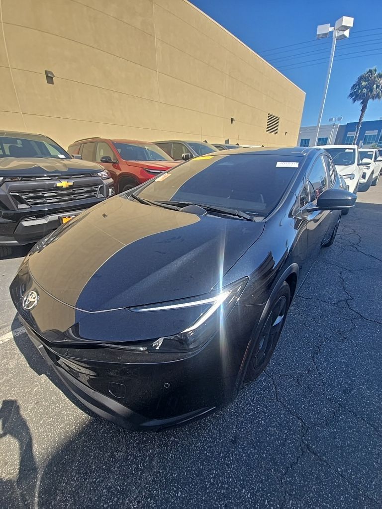 Midnight Black Metallic 2025 Toyota Prius LE FWD Hatchback Front-Wheel Drive Continuously Variable Transmission