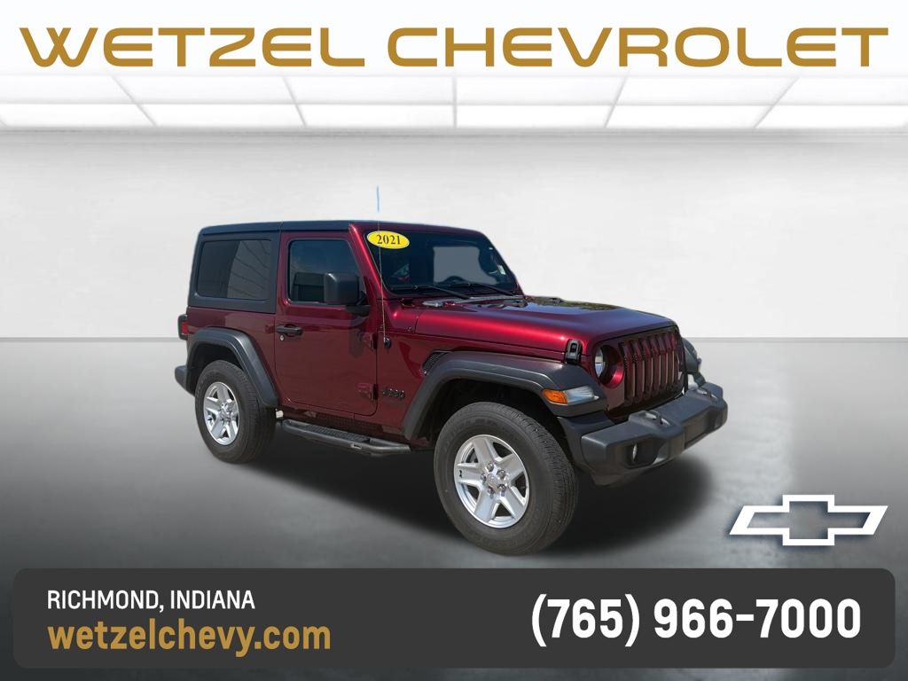 Snazzberry Pearlcoat 2021 Jeep Wrangler SUV / Crossover Four-Wheel Drive 6-Speed Manual