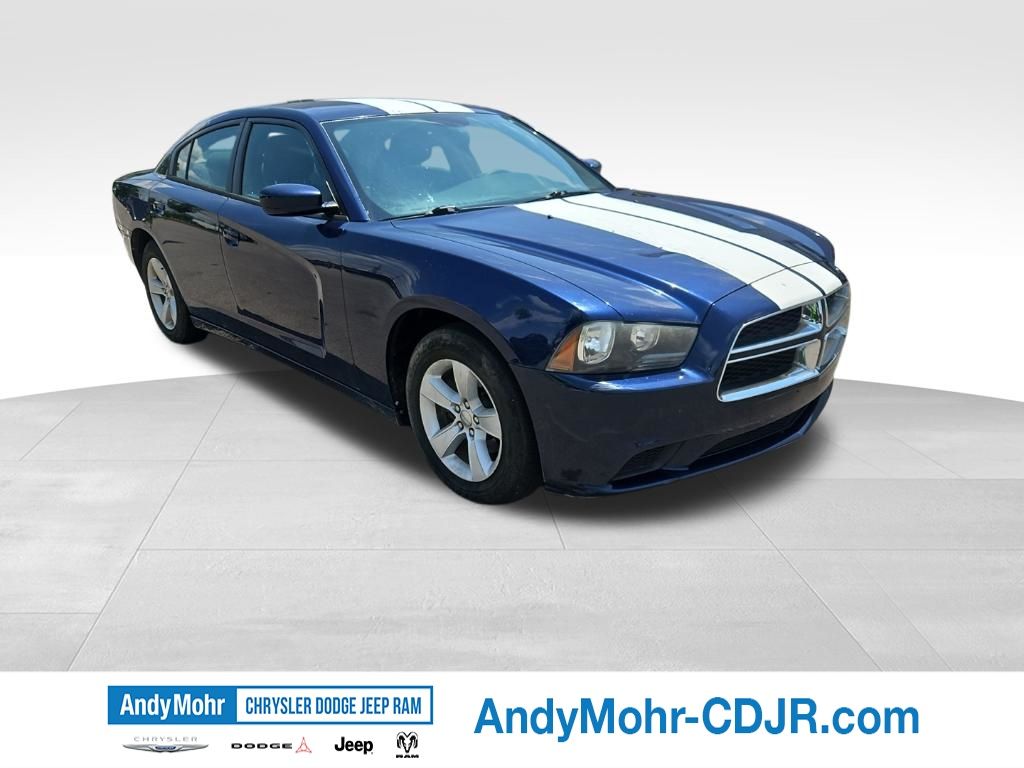 Blue Pearl 2014 Dodge Charger SE RWD Sedan Rear-Wheel Drive 5-Speed Automatic