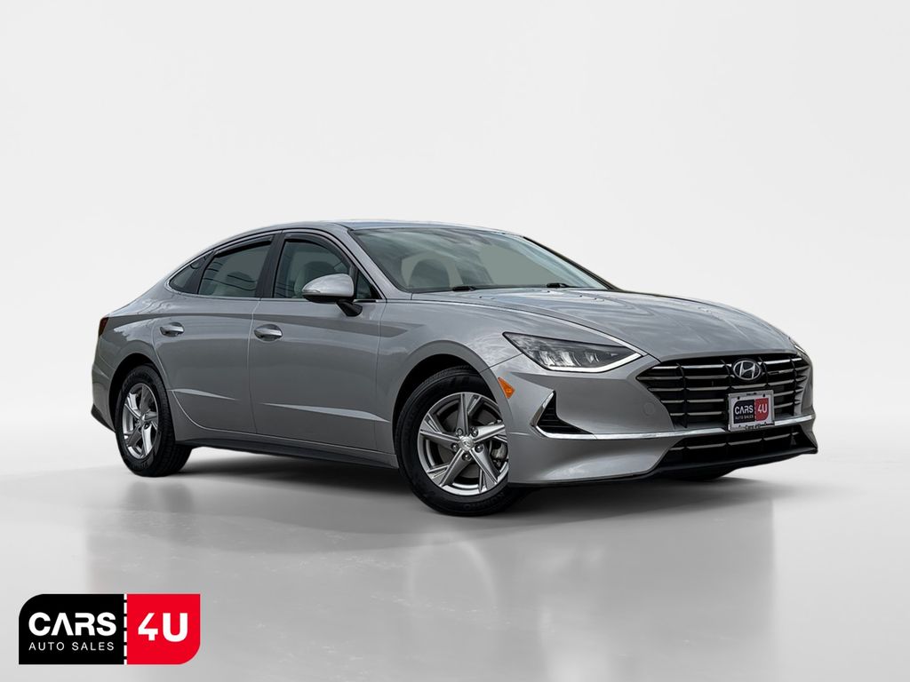 Curated Silver 2023 Hyundai Sonata SE FWD Sedan Front-Wheel Drive 8-Speed Automatic