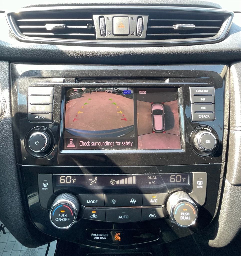 2018 Nissan Rogue SV Blue at Texan Dodge Chrysler Jeep Ram