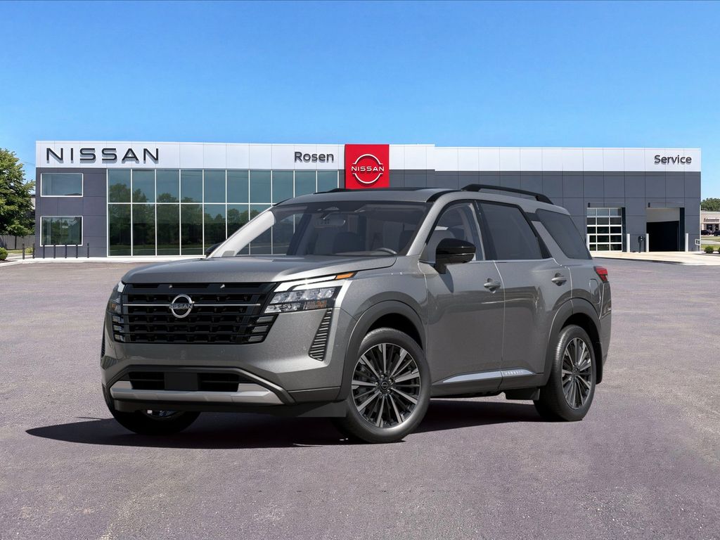 Gray (Gun Metallic) 2026 Nissan Pathfinder SUV / Crossover All-Wheel Drive 9-Speed Automatic